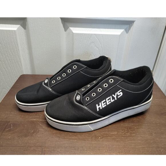 Heelys Pro 20 Youth Size 8 (Women's 9) Roller Skate Sneakers Black White Shoes - Picture 1 of 8